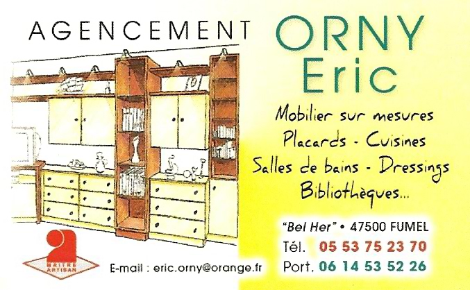 Agencement Orny Eric